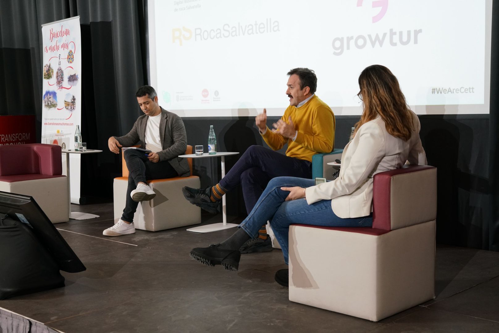 Photography from: Las tendencias tecnológicas aplicadas al viajero, en el CETT Smart Tourism Summit Barcelona | CETT